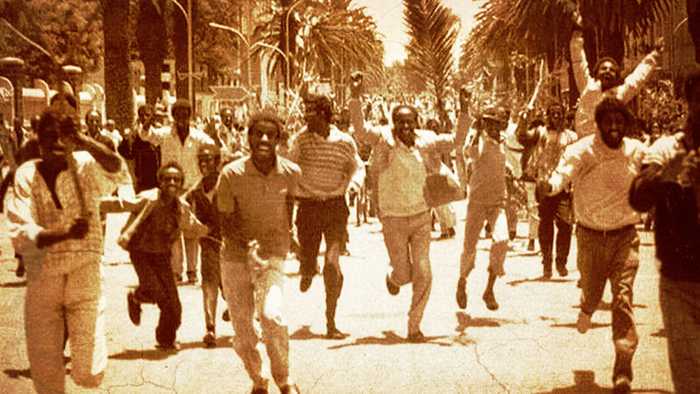 EPLF forces moved into the capital city of Eritrea, Asmara, liberating Eritrea from the Ethiopian military rule after a 30-year bloody armed struggle.
