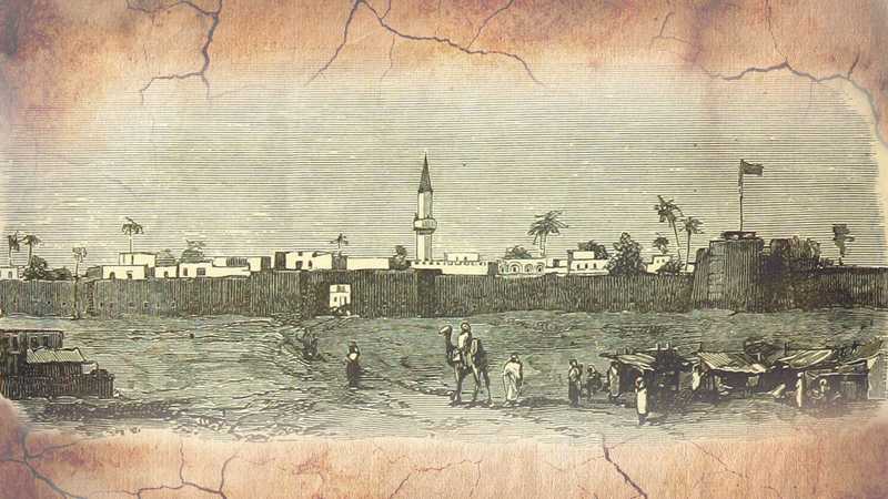 The fortified garrison and trading post of Kassala